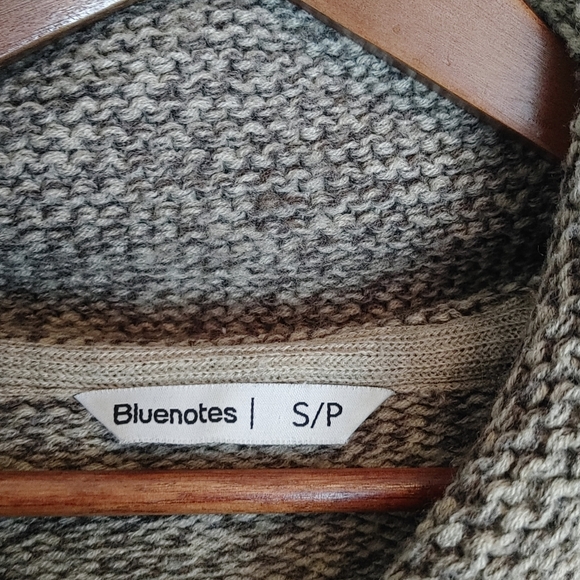 Bluenotes Sweater Womens Sz Sm Zipup. Wool blend - Picture 10 of 10